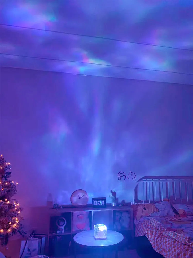 Whispering Waves Crystal Light