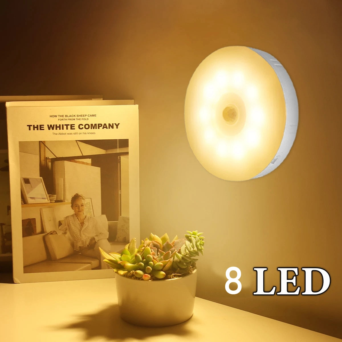 Lampe de Nuit avec Détecteur de Mouvement